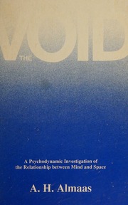 Cover of edition voidpsychodynami0000alma