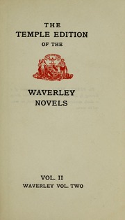 Cover of edition waverleyortissix00scot_1