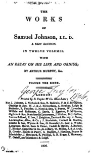 Cover of edition workssamueljohn00johngoog