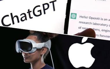 新たなハードウエアでUI革命を狙うアップルに対し、「ChatGPT」はソフトウエアを通じた対話でコンピューターと人の関係を変える