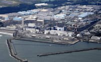 福島第1原発の処理水の海洋放出を始めて8月24日で1年となった＝共同