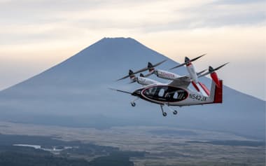 ジョビーは国内で試験飛行した