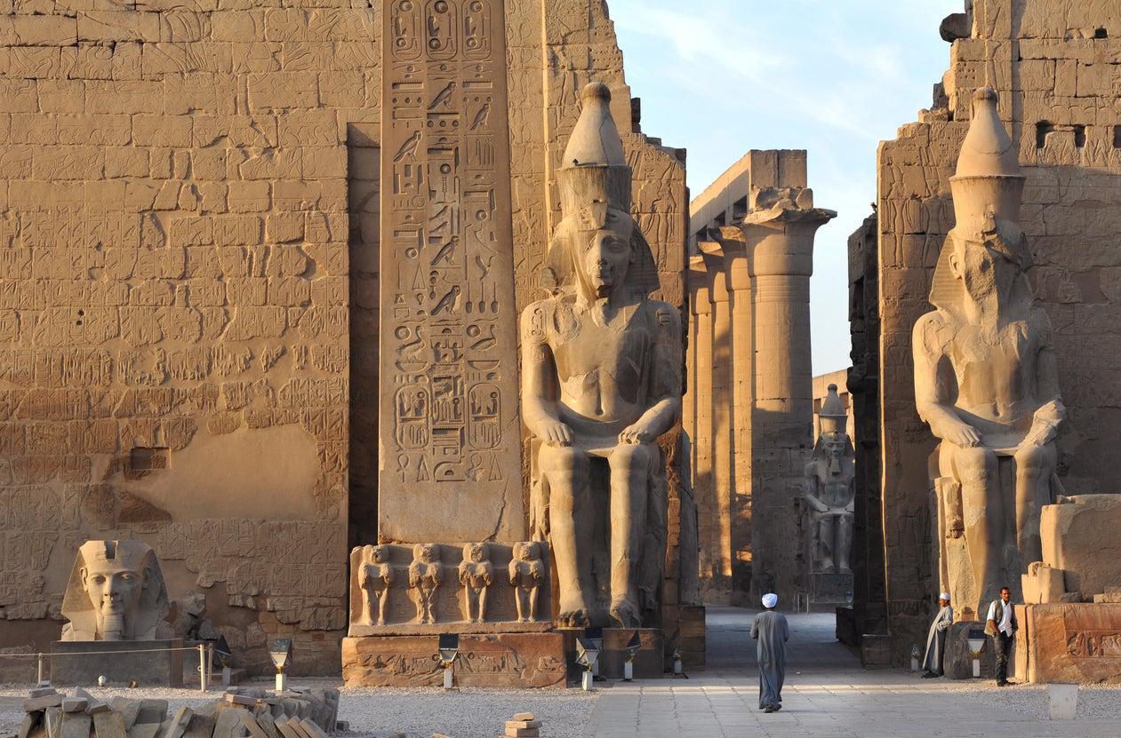 The ‘Place of the First Occasion’ sits on the east bank of the Nile River (Getty Images)