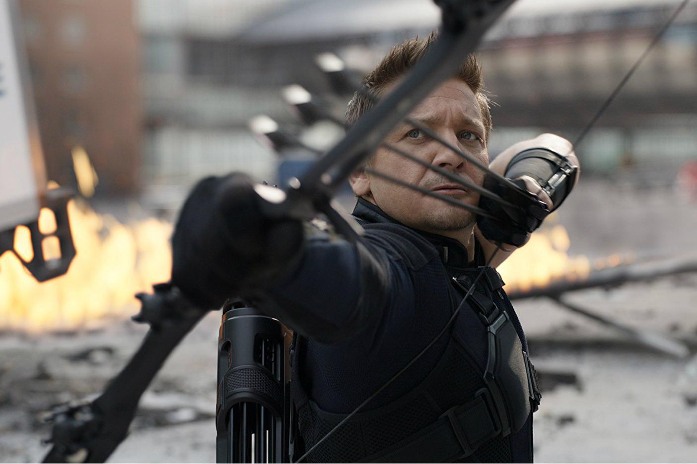 Jeremy Renner as Hawkeye