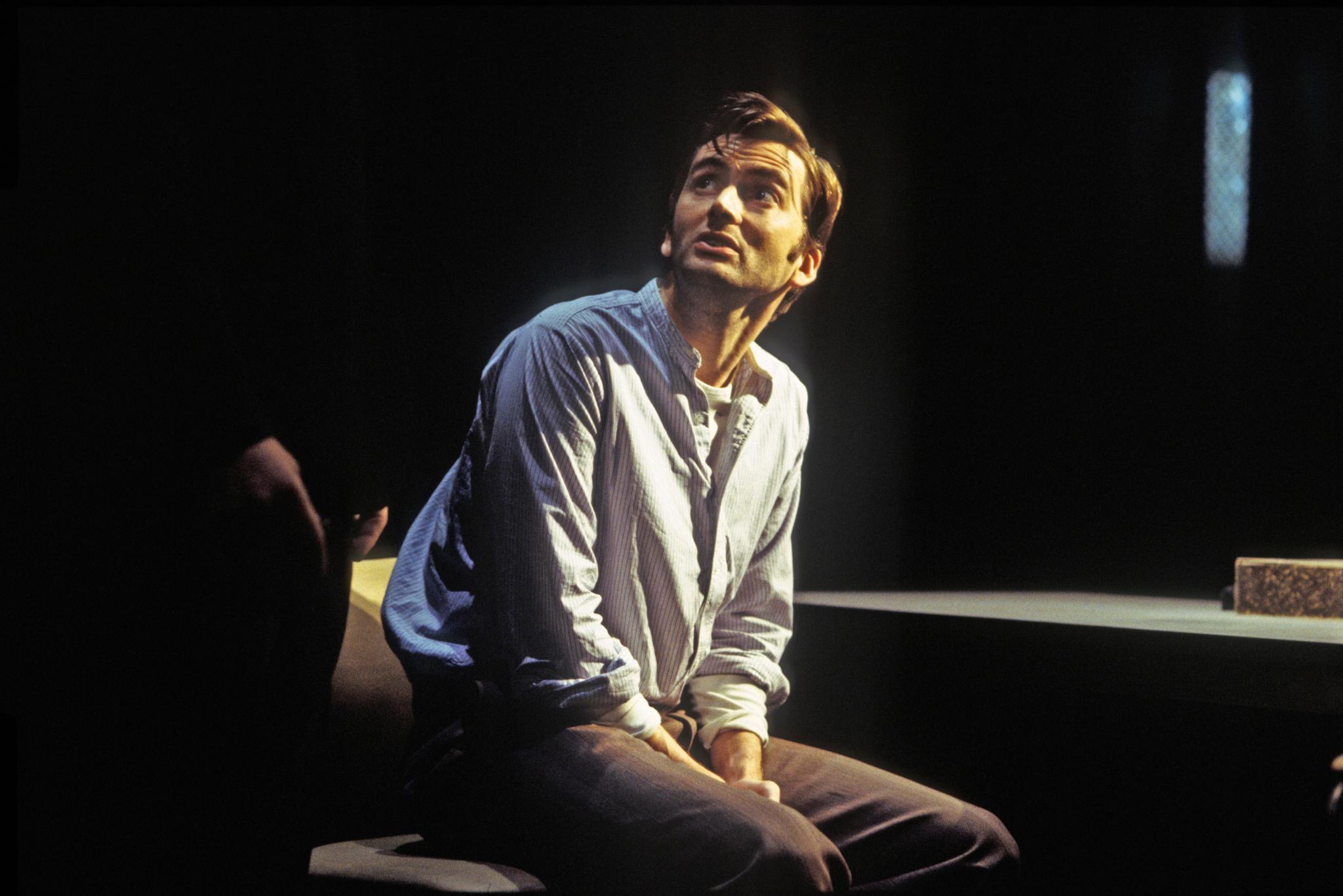 David Tennant in The Pillowman (Ivan Kyncl / National Theatre)