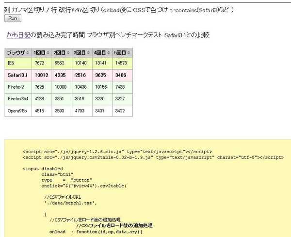 jquery.csv2table.js