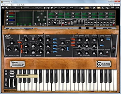 有償版の「Minimoog V」