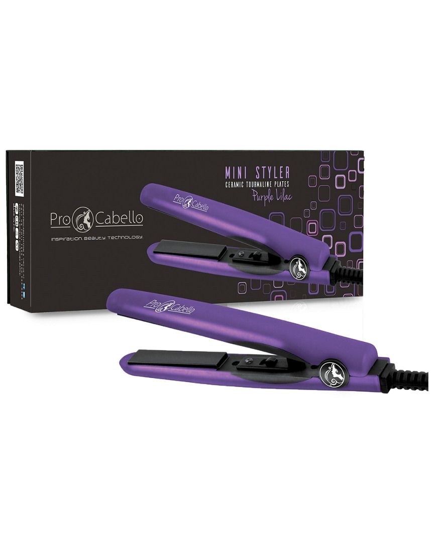 Procabello Ceramic Tourmaline 0.5in Mini Flat Iron