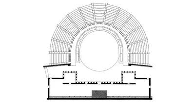 Ποια τα μέρη του αρχαίου θεάτρου;