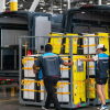 People loading van at Fulfillment Centre