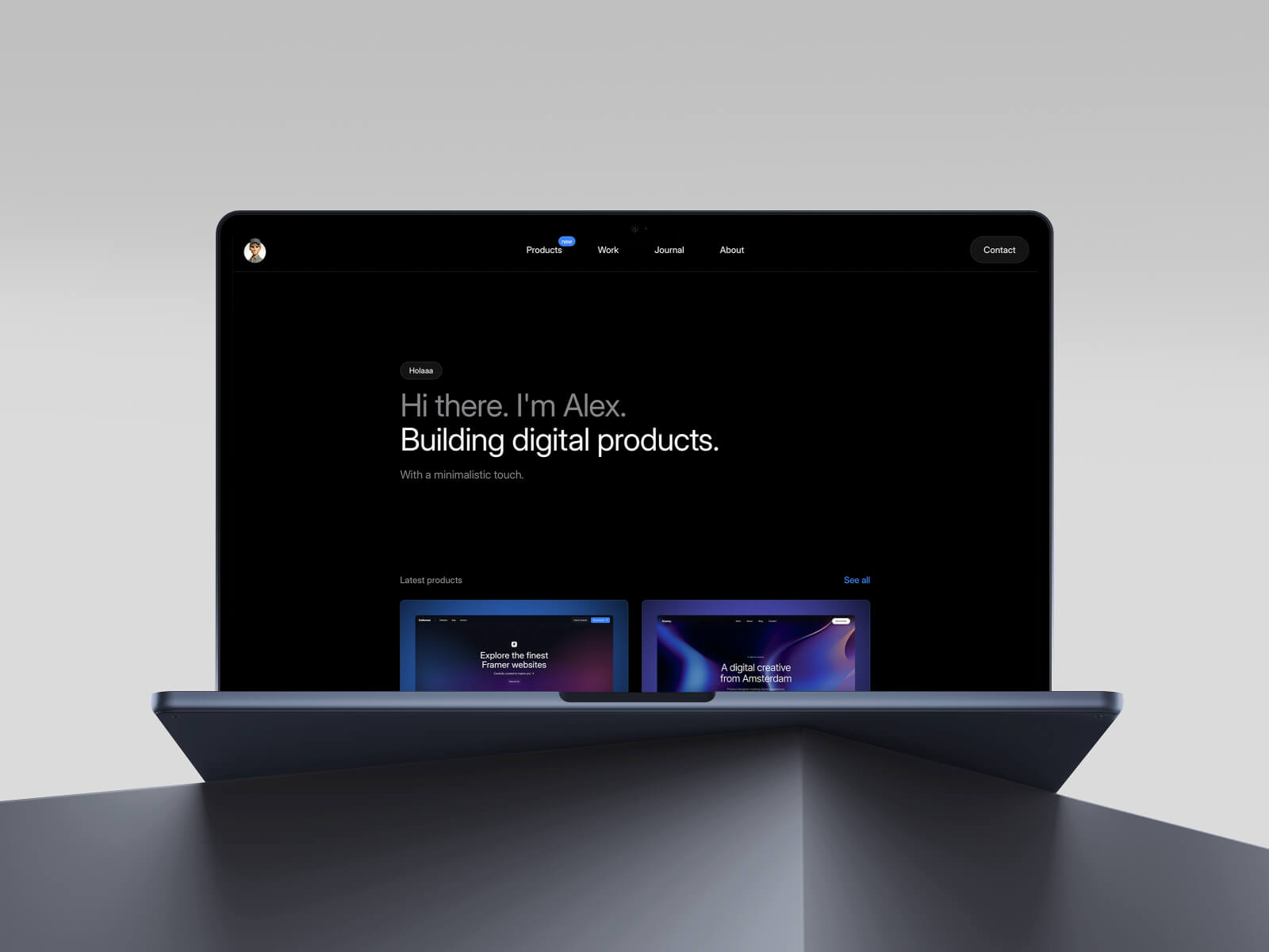 Refined — Premium Personal Website