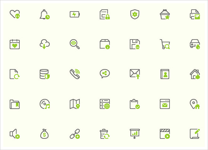 40 Mini Icons