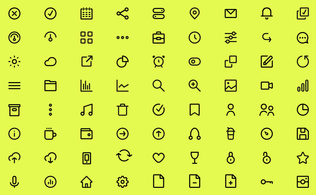 72 Free Icons