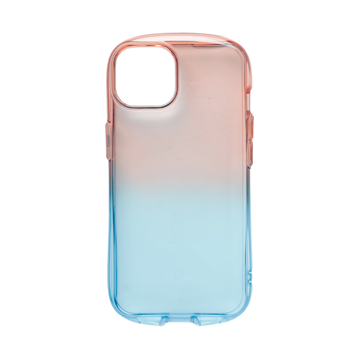 [iPhone13ケース]iFace Look in Clear Lollyケース　ストロベリー・アクア