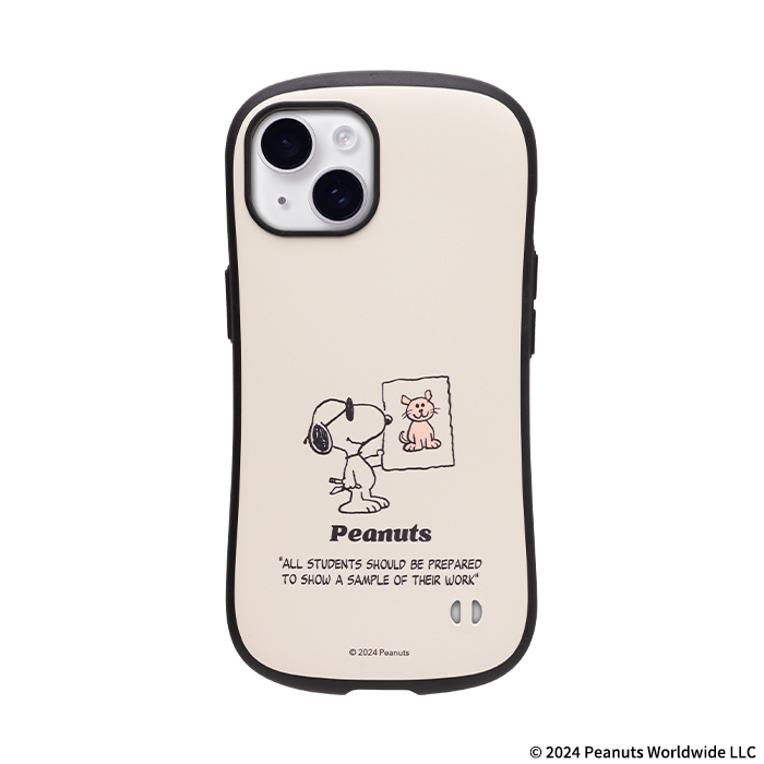 [iPhone13ケース]PEANUTS/ピーナッツ iFace First Classケース くすみホワイト・ジョー・クール