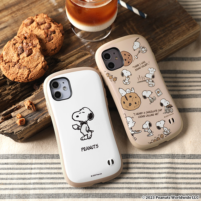 [iPhoneSE3 ケース]PEANUTS/ピーナッツ iFace First Class Cafeケース