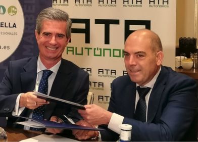 ATA y CIT Marbella se unen para trabajar por los autónomos de la localidad firmando un convenio de colaboración