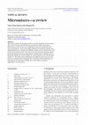 Research paper thumbnail of Micromixers—a review