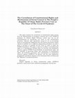 Research paper thumbnail of The Curtailment of Constitutional Rights and Mechanisms of Social Control in the People’s Republic of China: Hubei Province Case at the Onset of the COVID-19 Pandemic