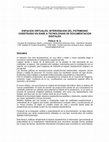 Research paper thumbnail of Espacios virtuales: intervención del patrimonio construido en base a tecnologías de documentacion digitales