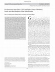 Research paper thumbnail of Gas Emissions from Dairy Cows Fed Typical Diets of Midwest, South, and West Regions of the United States