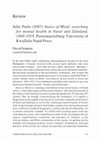 Research paper thumbnail of States of Mind: Searching for Mental Health in Natal and Zululand, 1868-1918