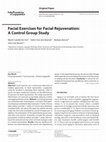 Research paper thumbnail of Facial Exercises for Facial Rejuvenation: A Control Group Study