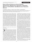 Research paper thumbnail of Early-Phase Strength Gains During Traditional Resistance Training Compared with an Upper-Body Air-Resistance Training Device