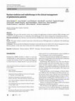 Research paper thumbnail of Nuclear medicine and radiotherapy in the clinical management of glioblastoma patients