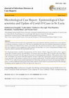 Research paper thumbnail of Microbiological Case Report: Epidemiological Characteristics and Update of Covid-19 Cases in St. Lucia