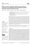 Research paper thumbnail of Motives towards e-Shopping Adoption among Pakistani Consumers: An Application of the Technology Acceptance Model and Theory of Reasoned Action