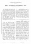 Research paper thumbnail of SNR Classification Using Multiple CNNs