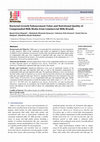 Research paper thumbnail of Bacterial Growth Enhancement Value and Nutritional Quality of Compounded Milk Media from Commercial Milk Brands