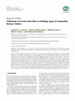 Research paper thumbnail of Utilization of Pectin from Okra as Binding Agent in Immediate Release Tablets