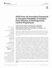 Research paper thumbnail of STOC Free: An Innovative Framework to Compare Probability of Freedom From Infection in Heterogeneous Control Programmes