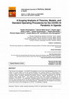 Research paper thumbnail of A Scoping Analysis of Theories, Models, and Standard Operating Procedures for the COVID-19 Pandemic in Uganda