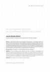 Research paper thumbnail of La (vertadera) ubicació de la darrera seca de Mallorca