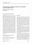 Research paper thumbnail of The consequences of disposing wastewater in an endorheic wetland in southwest Iran