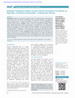 Research paper thumbnail of Antibiotic Prophylaxis Before Invasive Dental Procedures for Patients at High Risk of Infective Endocarditis -A Systematic Review