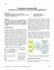 Research paper thumbnail of Piezoelectric actuators 2006