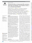 Research paper thumbnail of Psychosocial effects of whole-body MRI screening in adult high-risk pathogenic TP53 mutation carriers: a case-controlled study (SIGNIFY)