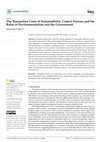 Research paper thumbnail of The Transaction Costs of Sustainability: Coase’s Proviso and the Roles of Environmentalists and the Government