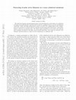 Research paper thumbnail of Patterning of Polar Active Filaments on a Tense Cylindrical Membrane