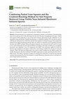 Research paper thumbnail of Combining Partial Least Squares and the Gradient-Boosting Method for Soil Property Retrieval Using Visible Near-Infrared Shortwave Infrared Spectra