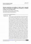 Research paper thumbnail of Molecular identification and profiling of volatile organic compounds (VOCs) of Porostereum sp. HGBS16 and Neurospora sp. PAMS29: Chambal ravine soil fungal isolates