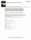 Research paper thumbnail of Diversified patterns and future prospects of international student mobility: a multi-level analysis from global and Asian perspectives