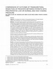 Research paper thumbnail of Comparison of Outcome of Transurethral Resection of Prostate Between Patients With Preoperative Low or Normal and High Voiding Pressure