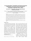 Research paper thumbnail of In vitro Antioxidant, Thrombolytic and Cytotoxic Activities of Methanolic Leaf Extract and Its Fractionates of Erioglossum rubiginosum (Roxb.) Blume