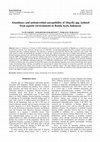 Research paper thumbnail of Abundance and antimicrobial susceptibility of Shigella spp. isolated from aquatic environments in Banda Aceh, Indonesia