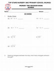 Research paper thumbnail of PRIMARY TWO REVISION WORK NUMBER